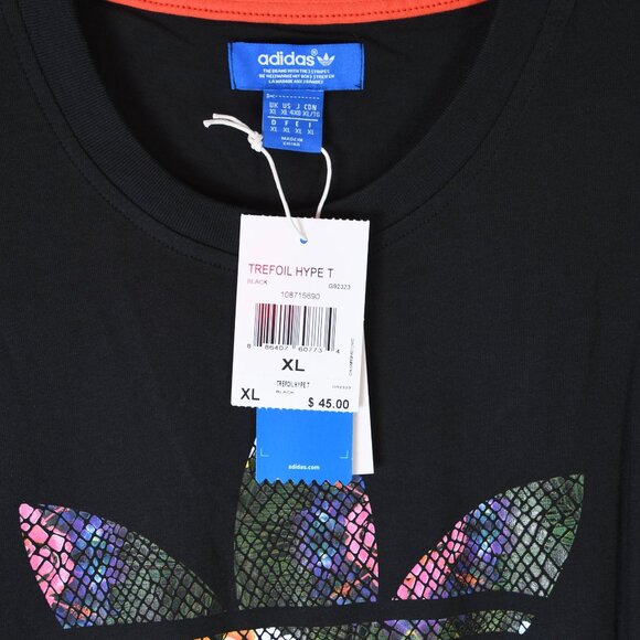 Adidas Trefoil Hype Short Sleeve tee shirt- Men's size XL-NWT - Picture 3 of 4